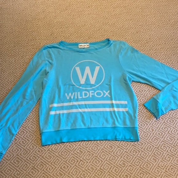 ๐ฆ WILDFOX COUTURE BLUE CREW - Picture 4 of 8